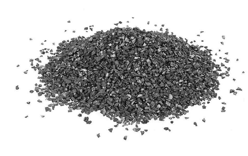 Activated carbon granules for the fresh filter