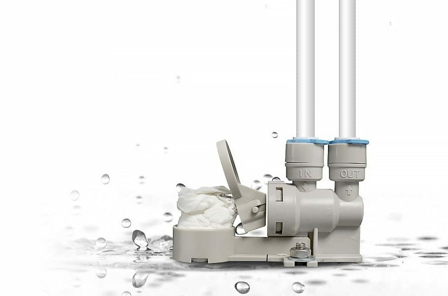 AQUASTOP protection for water damage caused by water filtration systems