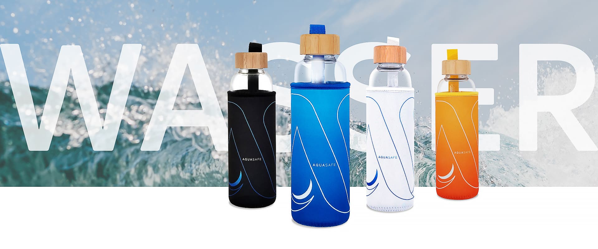Drinking bottles and water bottles for osmosis water