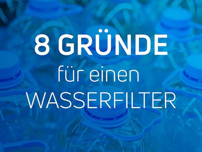 8 reasons for a water filtration system from AQUASAFE