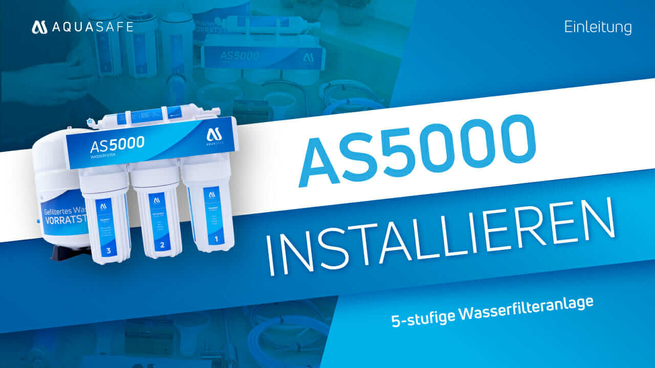 AS5000 - Wasserfilteranlage für die Installation vorbereiten - Einleitungsvideo