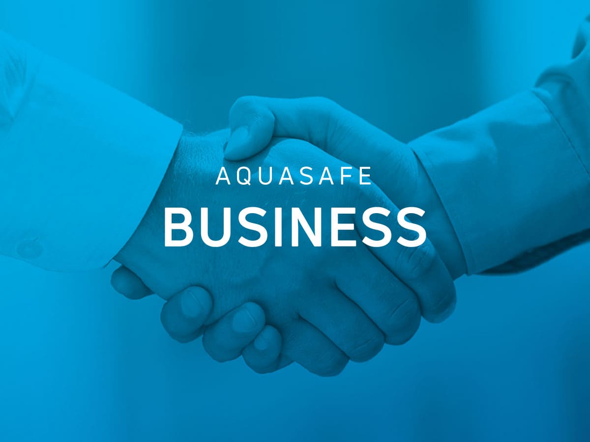 Unternehmenspartner werden - AQUASAFE Business