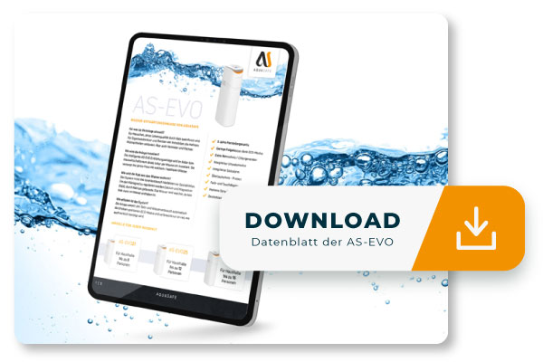 Technisches Datenblatt zur AS-EVO von AQUASAFE - Hier zum Download