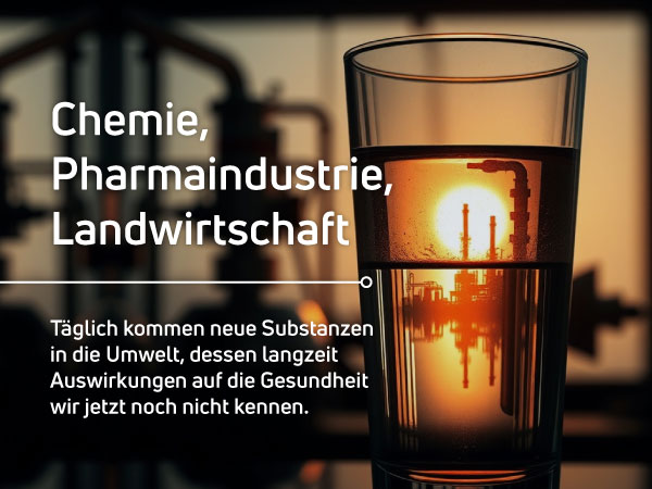 Chemie im Wasser Chemie, Arzneimittel und Landwirtschaft im Wasser