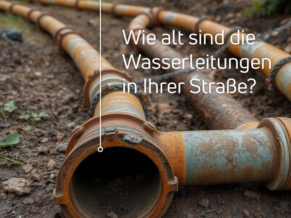 Alte Wasserohrleitungen Alte Wasserrohre als Gefahrenquelle