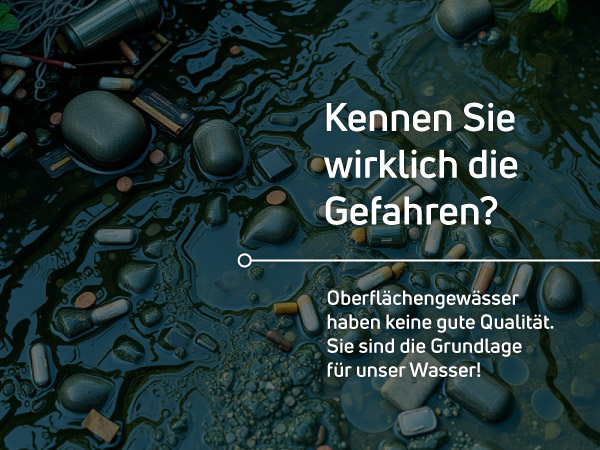 Leitungswasser Trinken – So nicht! Würden Sie dieses Wasser Trinken? So sicher nicht!