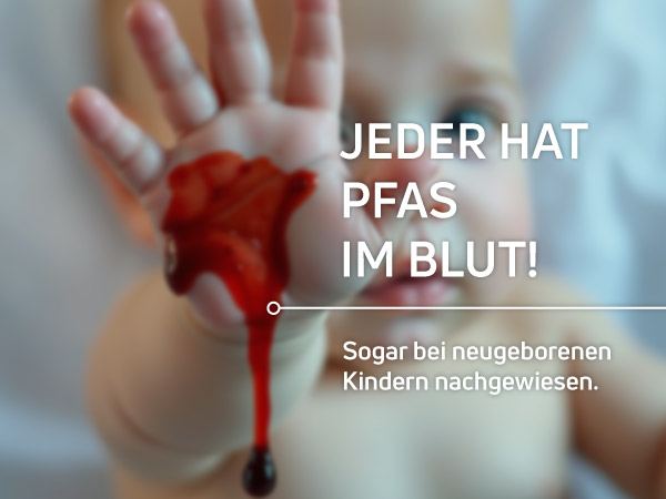 PFAS im Körper Jeder hat PFAS im Blut