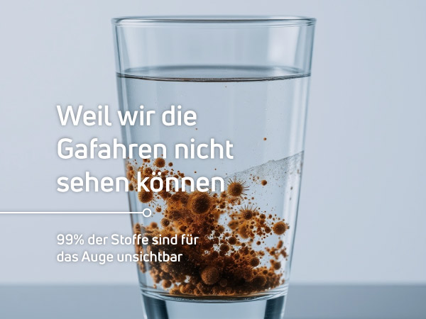 Leitungswasser nicht Trinken Sie sehen nicht die Gefahren im Leitungswasser