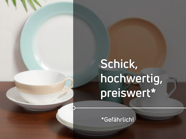Melamin-Geschirr Melamin-Geschirr - Schick, hochwertig, preiswert ...