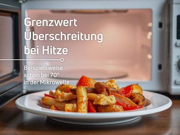 Melamin nicht erhitzen Melamin löst Stoffe bei Hitze