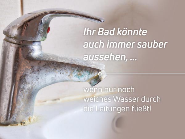 Kalkprobleme in Haushaltsgeräten und im Badezimmer