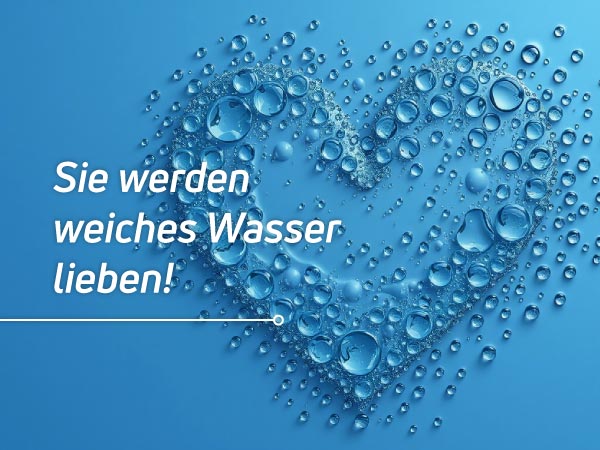 Enthärtetes Wasser im Haus