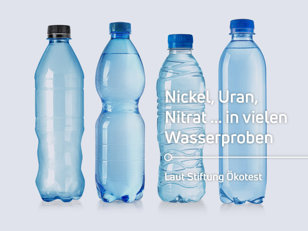 Mineralwasser oft belastet Mineralwasser laut Tests oft belastet