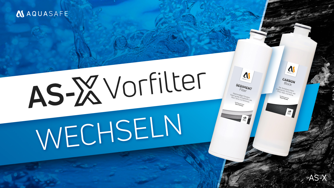 Vorfilterwechsel AS-X Wasserfilteranlage von AQUASAFE Video zum Vorfilterwechsel der AS-X Wasserfilteranlage von AQUASAFE