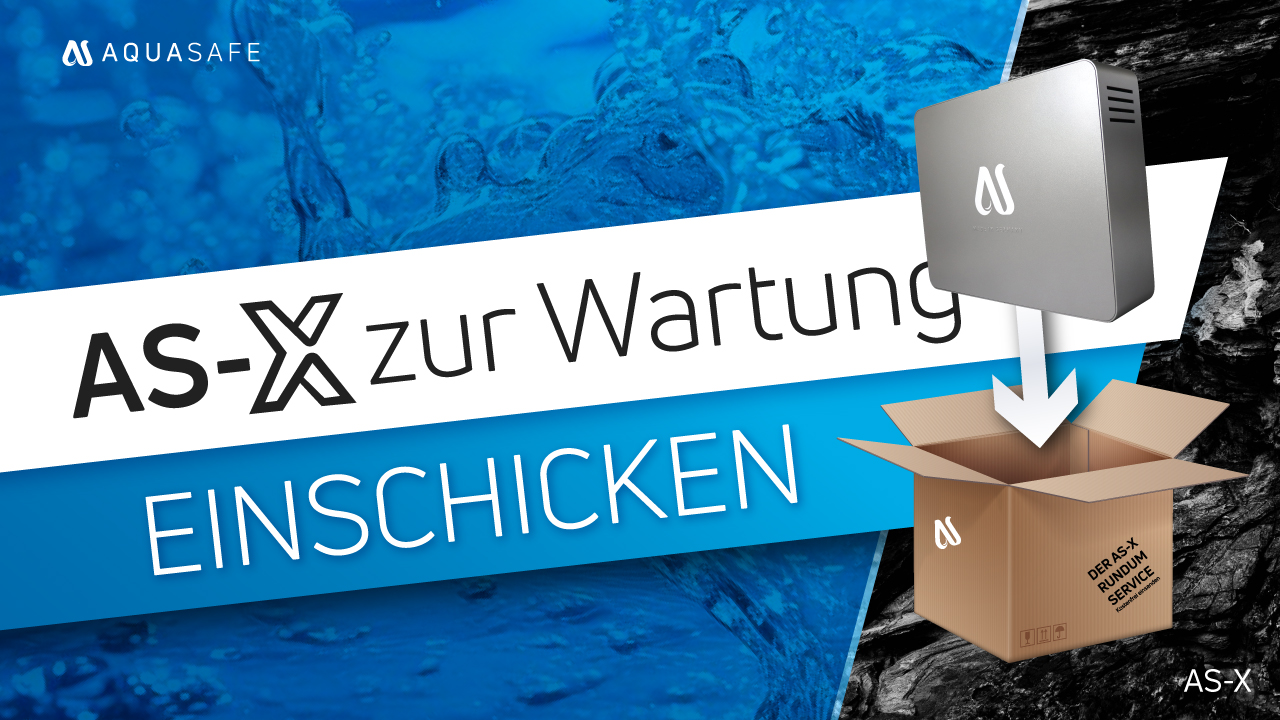 Wartungspakete AS-X Wasserfilteranlage von AQUASAFE Video zur Versandvorbereitung der AS-X Wasserfilteranlage von AQUASAFE