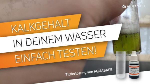 Wasserhärte bestimmen - Mit der Titrierlösung von AQUASAFE